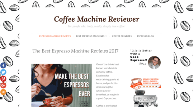 coffeemachinereviewer.com