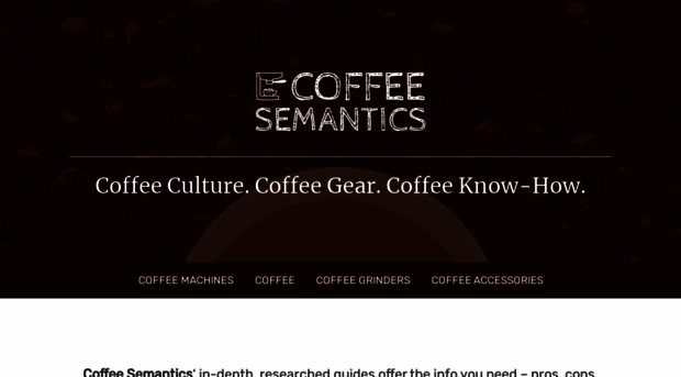 coffeesemantics.com