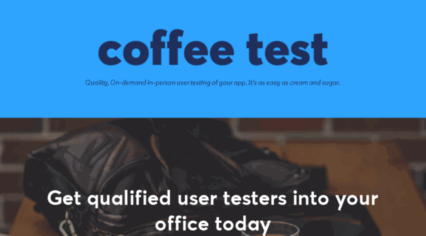 coffeetest.io