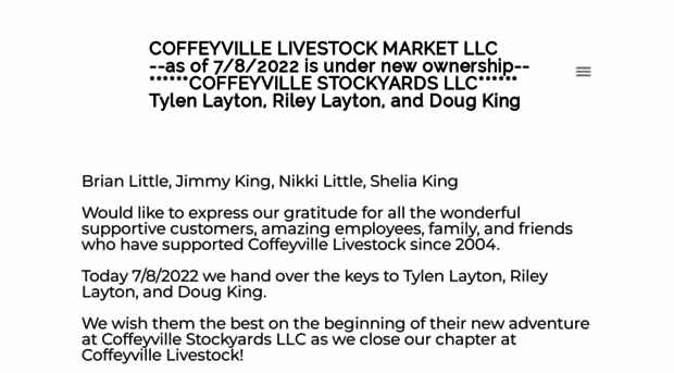 coffeyvillelivestock.net