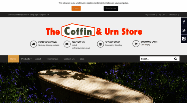 coffinandurnstore.co.uk