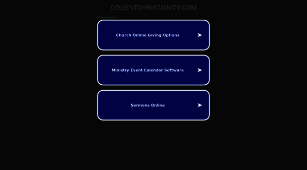 cogentchristianity.com