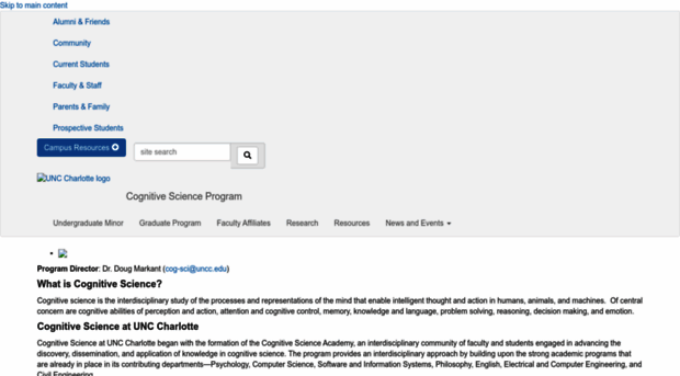 cognisci.uncc.edu