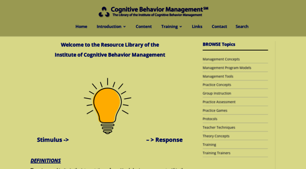 cognitivebehaviormanagement.com