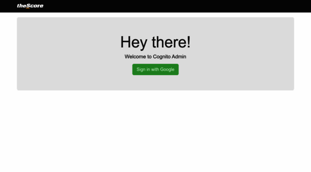 cognito.thescore.com