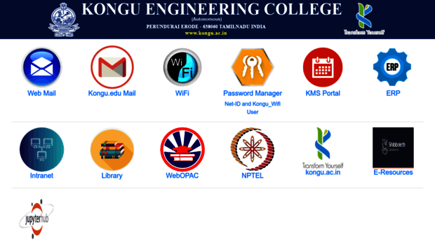 cognizance.kongu.edu