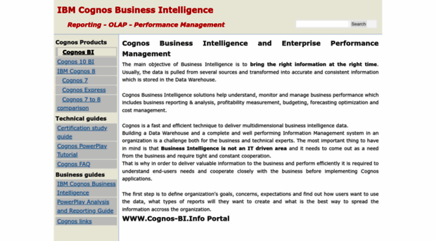 cognos-bi.info