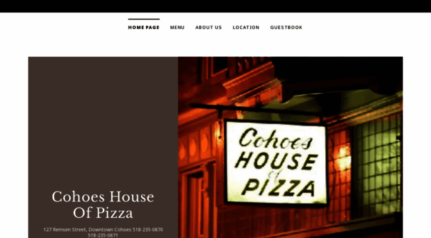 cohoeshouseofpizza.com