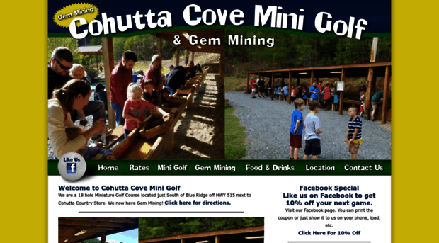 cohuttacoveminigolf.com