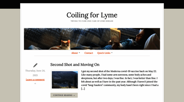 coilingforlyme.com