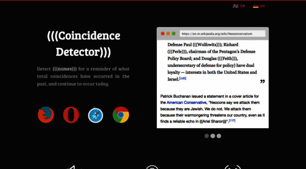 coincidencedetector.com