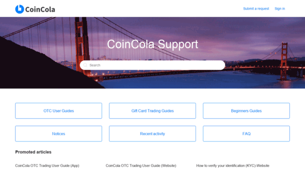 coincolahelp.zendesk.com