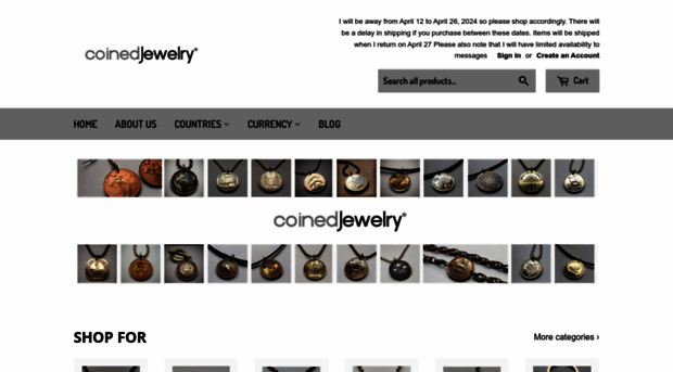 coinedjewelry.com