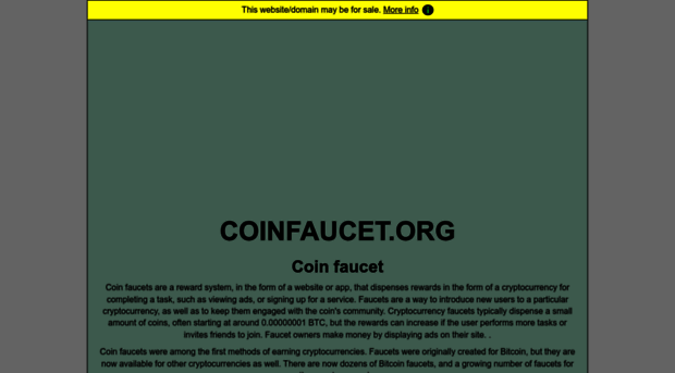 coinfaucet.org