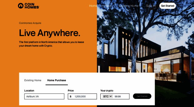 coinhomes.com