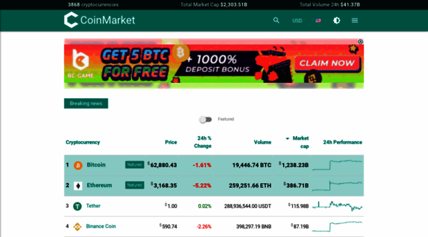 coinmarket.tools