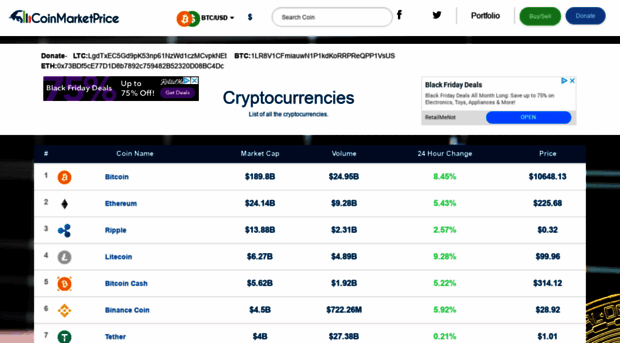 coinmarketprice.com