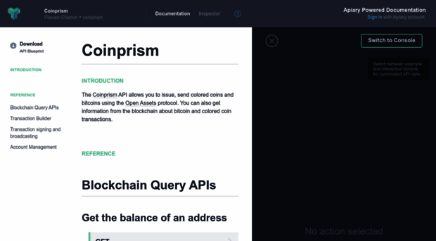 coinprism.docs.apiary.io