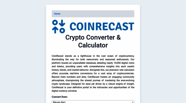coinrecast.com