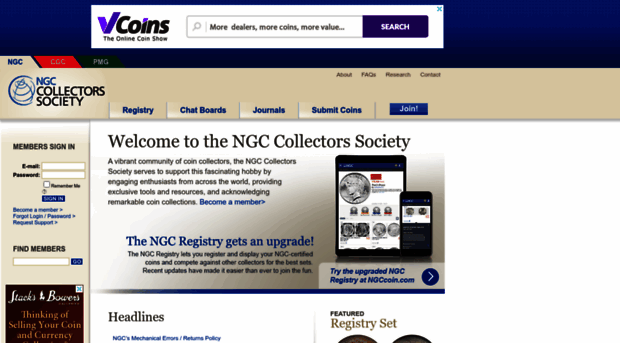 coins.www.collectors-society.com