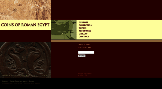 coinsofromanegypt.org