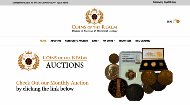 coinsoftherealm.com