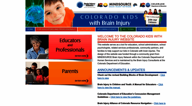 cokidswithbraininjury.com