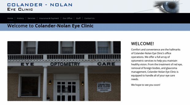 colandereyeclinic.com