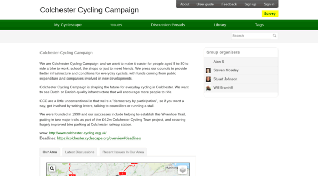 colchester.cyclescape.org