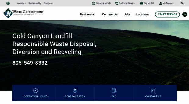 coldcanyonlandfill.com