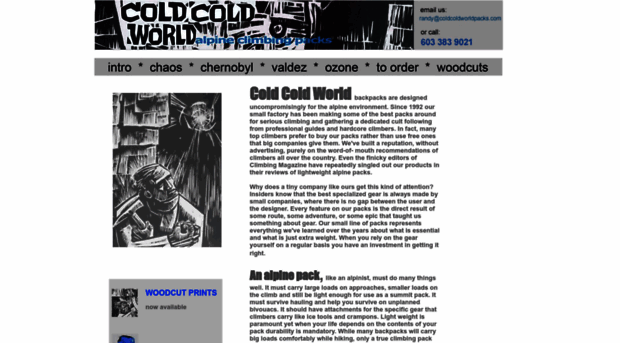 coldcoldworldpacks.com