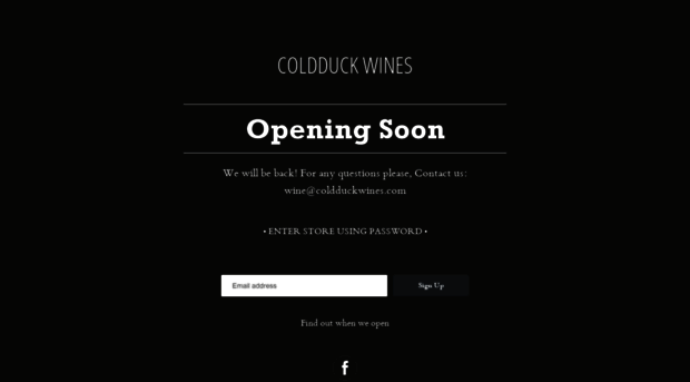 coldduckwines.com