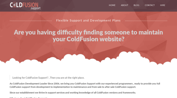 coldfusion.support