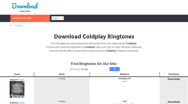 coldplay.download-ringtone.com