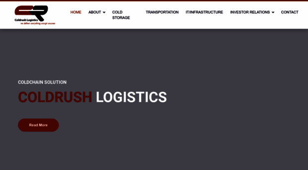 coldrushlogistics.com