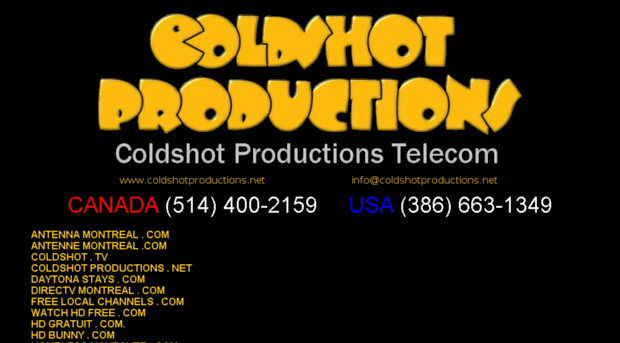 coldshotproductions.net