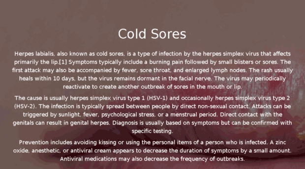 coldsores.co.za