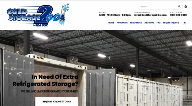 coldstorage2go.com