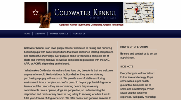 coldwaterkennel.com