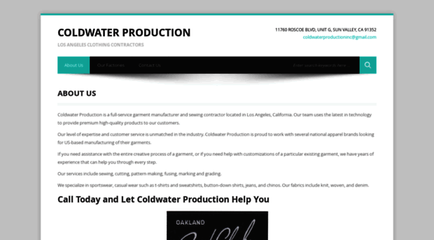 coldwaterproduction.com