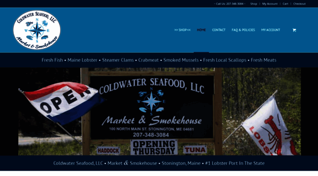 coldwaterseafoodmaine.com