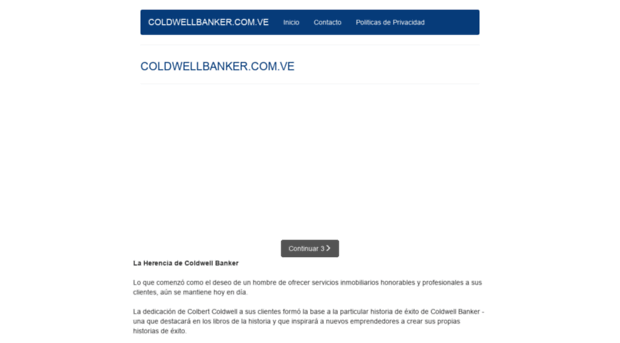 coldwellbanker.com.ve