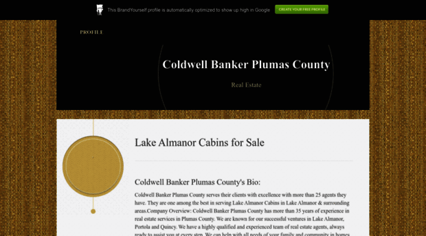 coldwellbankerplumascounty.brandyourself.com