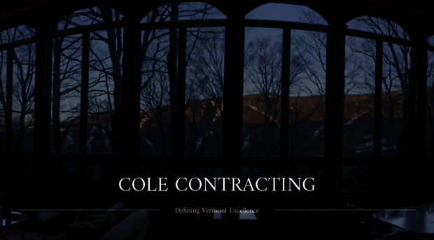 colecontractingvt.com