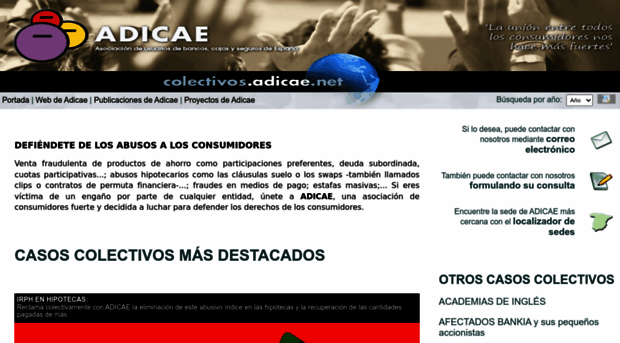 colectivos.adicae.net