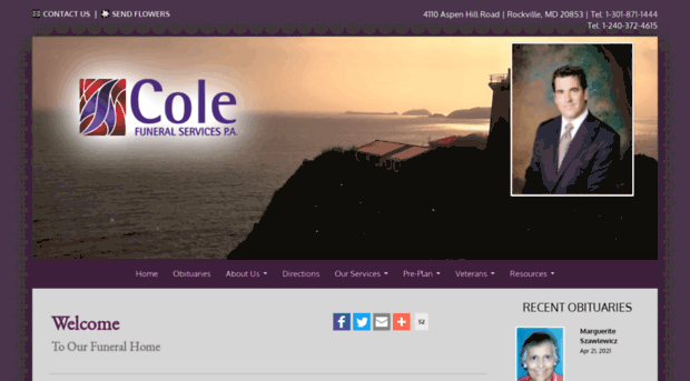 colefuneral.com