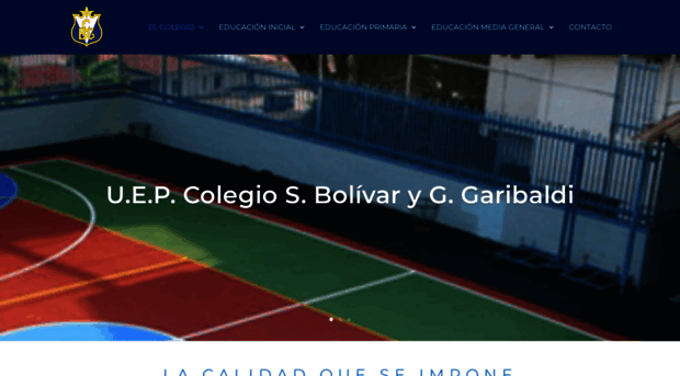 colegiobolivarygaribaldi.com.ve