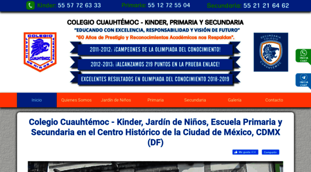 colegiocuauhtemoc.edu.mx