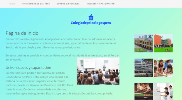 colegiodepsicologosperu.org