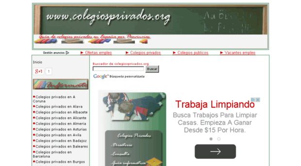 colegiosprivados.org